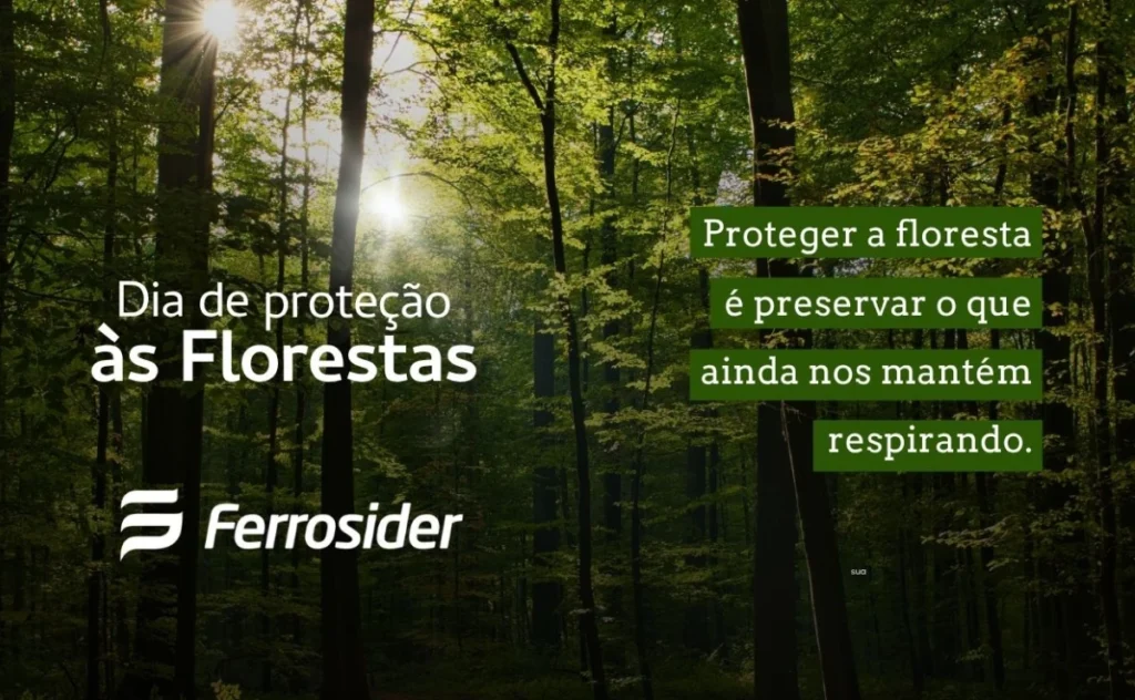 Ferrosider Dia de Proteção às Florestas