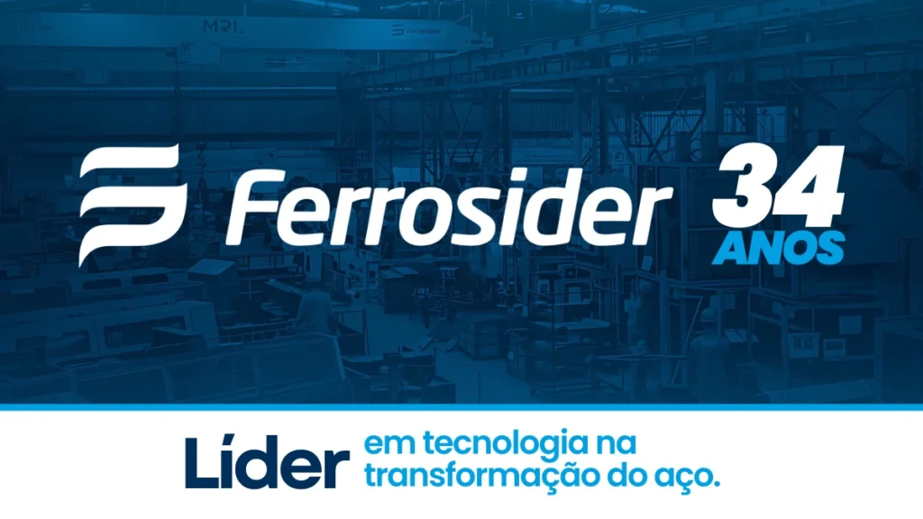 Neste mês de setembro, a Ferrosider comemora 34 anos de história