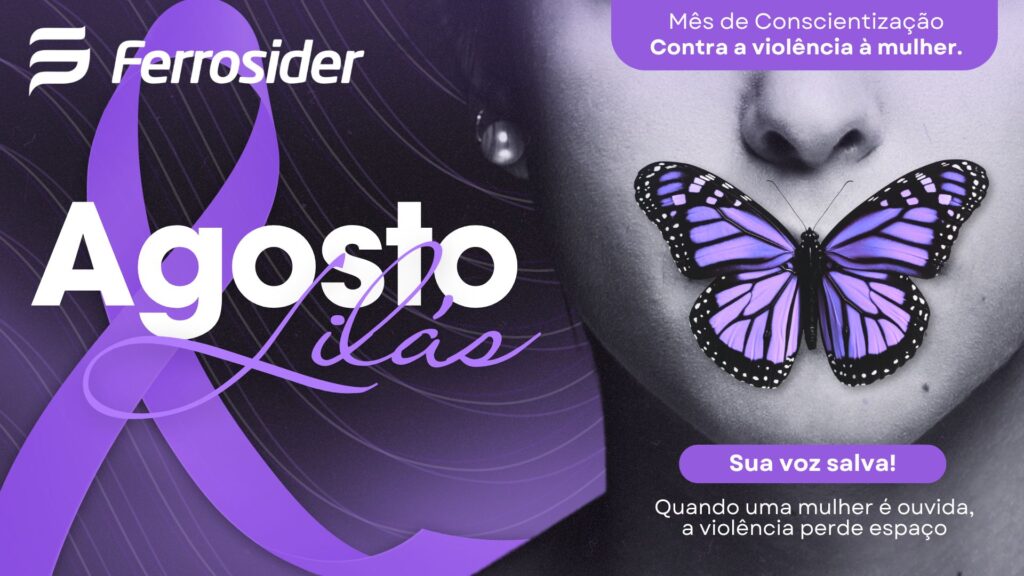 Agosto Lilás: Mês de Conscientização Contra a Violência à Mulher